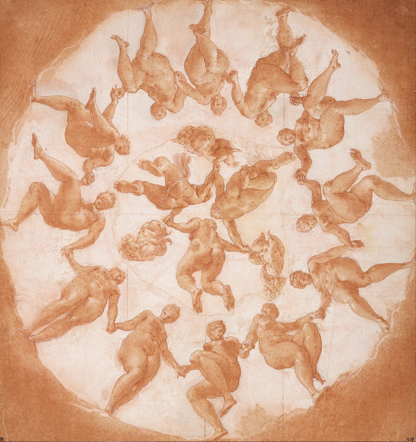 -Danza delle ore e tre putti con cornucopia - Städelsches Kunstinstitut, Frankfurt